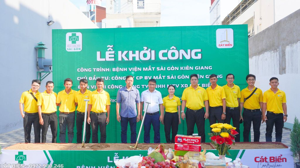 khởi công xây dựng bệnh viện mắt sài gòn kiên giang