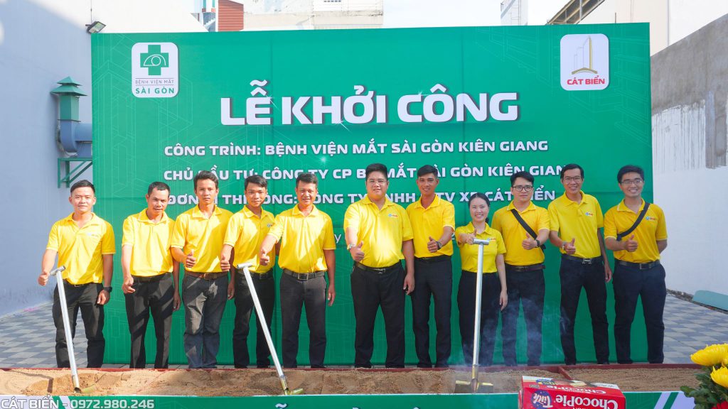 khởi công xây dựng bệnh viện mắt sài gòn kiên giang