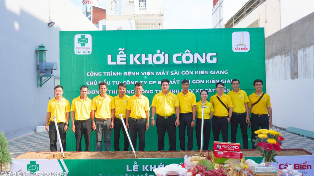 khởi công xây dựng bệnh viện mắt sài gòn kiên giang
