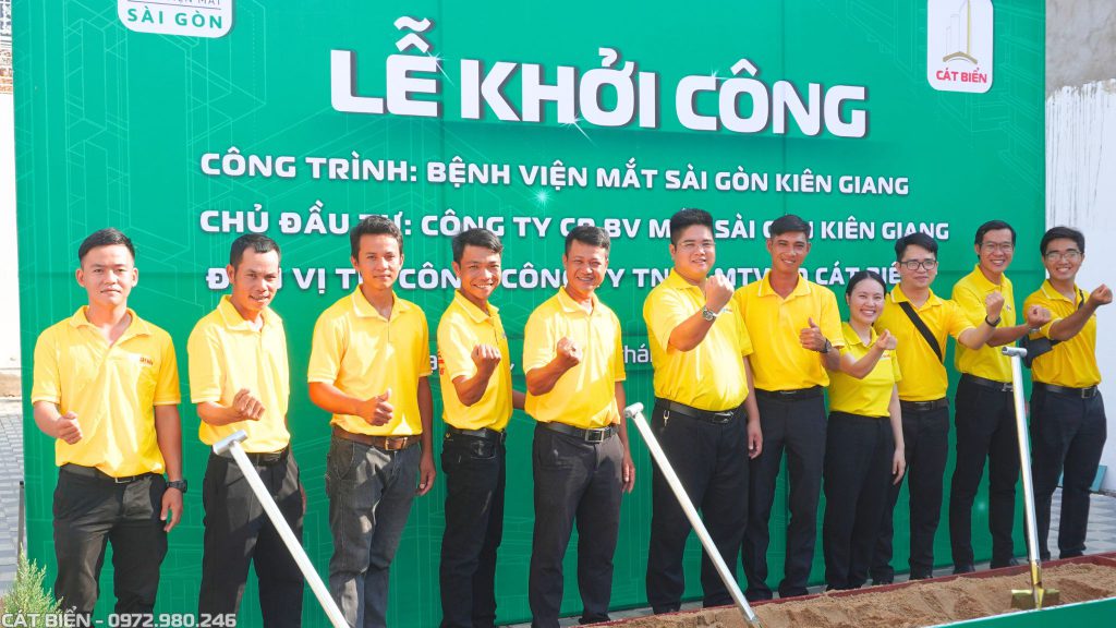 khởi công xây dựng bệnh viện mắt sài gòn kiên giang
