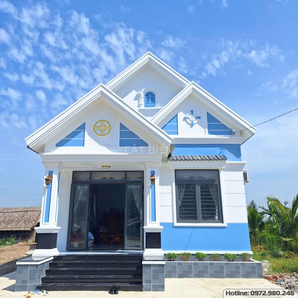 xây biệt thự mái thái trọn gói kiên giang