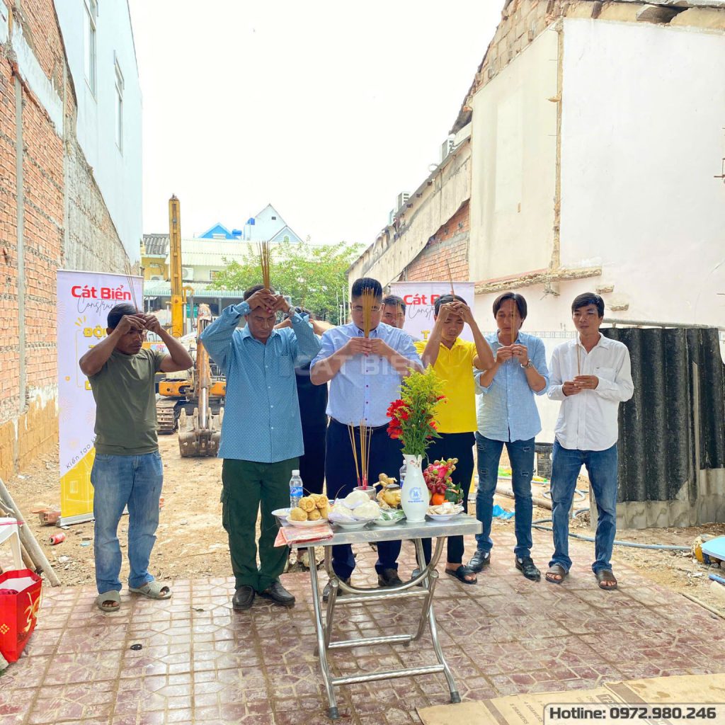 Khởi Công Xây Dựng Trọn Gói Nhà Phố Gác Lửng Kiên Lương
