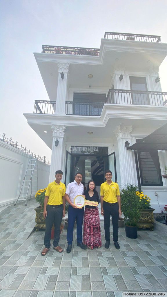 Bàn Giao Công Trình Biệt Thự Tân Cổ Điển Rạch Giá Chìa Khóa Trao Tay