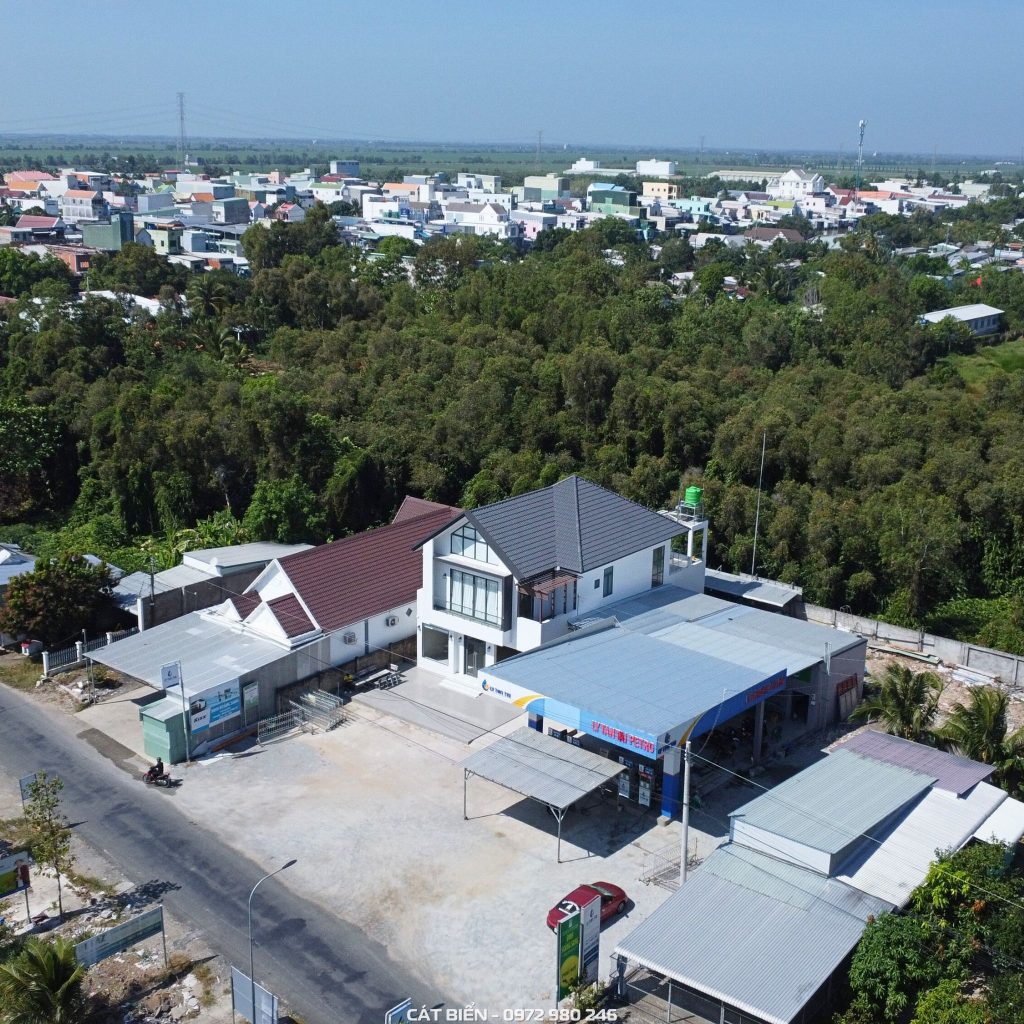 bàn giao biệt thự mái thái thi công trọn gói kiên giang