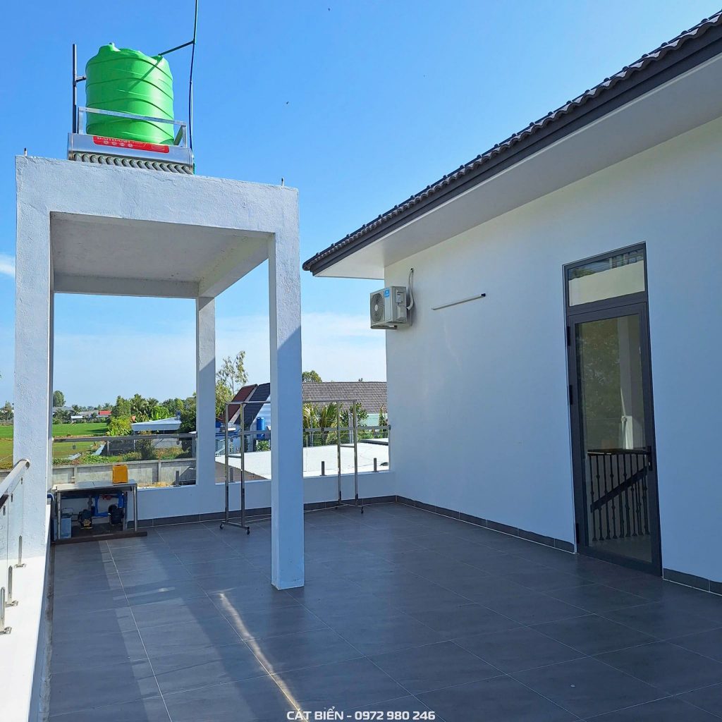 bàn giao biệt thự mái thái thi công trọn gói kiên giang