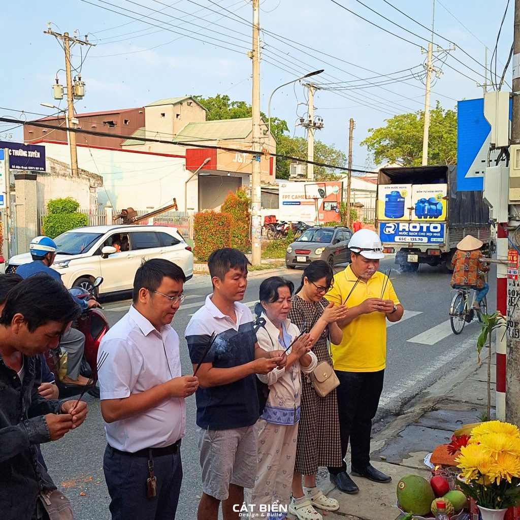 Khởi Công Nhà Phố Anh Duy – Hòn Đất