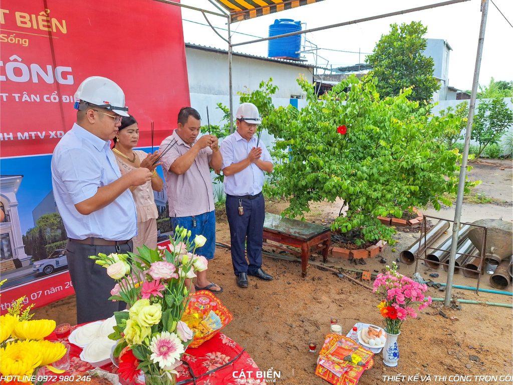 khởi công xây dựng nhà trọn gói rạch giá