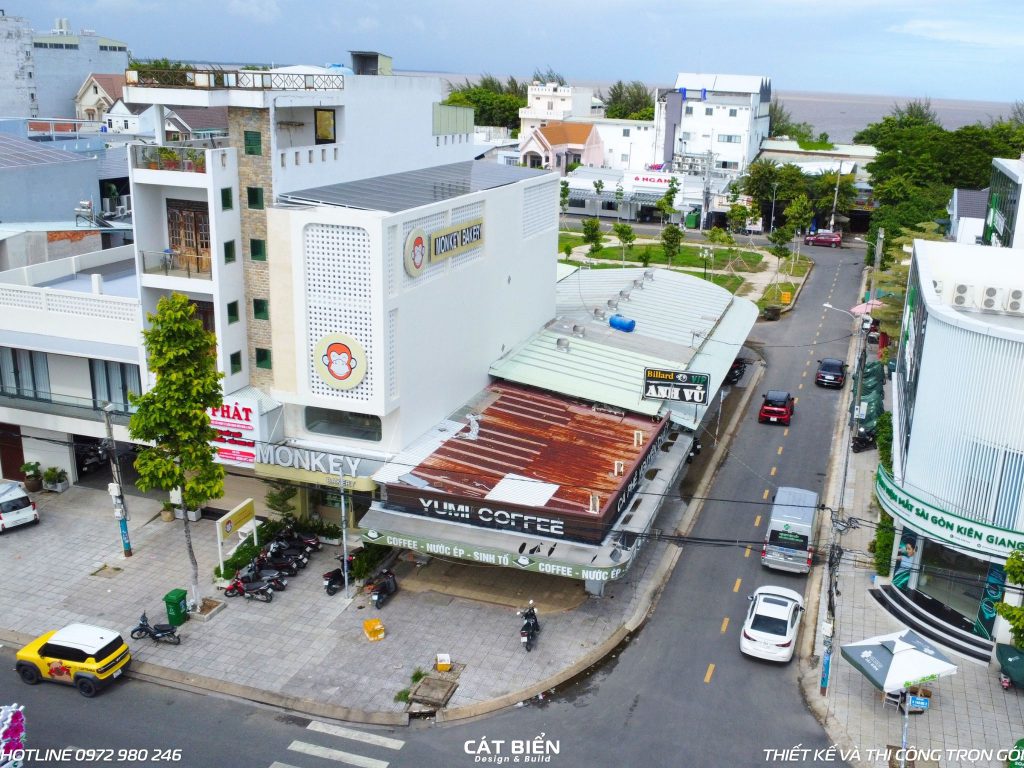 khởi công xây dựng trọn gó cafe tại rạch giá